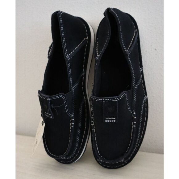 Ariat 10027355 Women's Sz 9B Black Suede Cruiser Slip-On Shoes - Picture 2 of 8